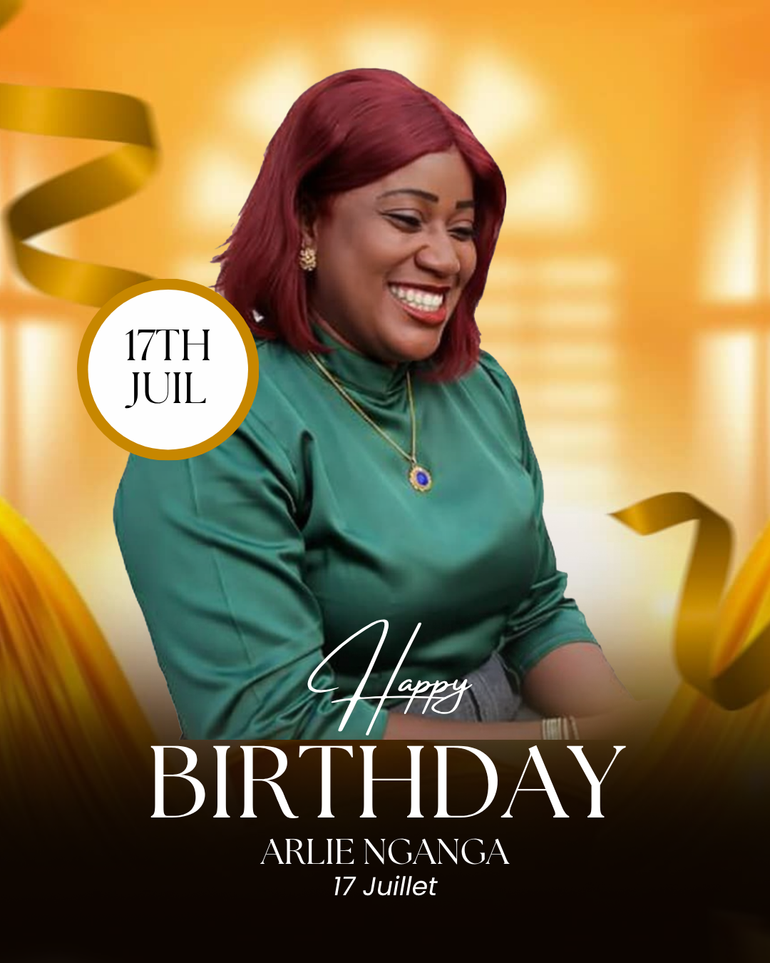 Anniversaire ARLIE NGANGA